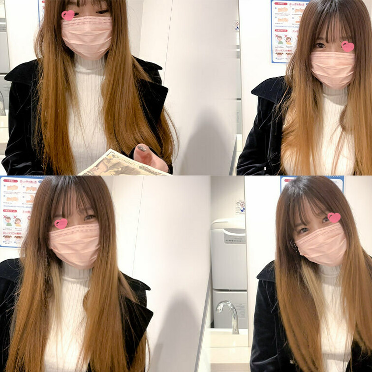 お金を渡すとこの表情( *´艸｀)
これからエロい事が加速するというのに…
