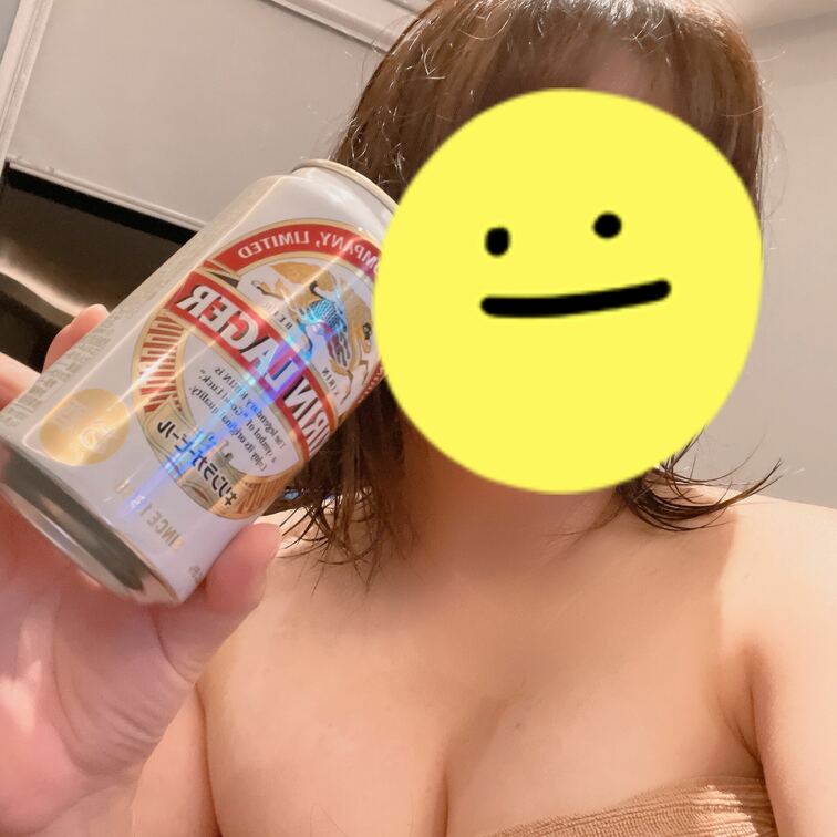お風呂あがりの一杯🍺✨