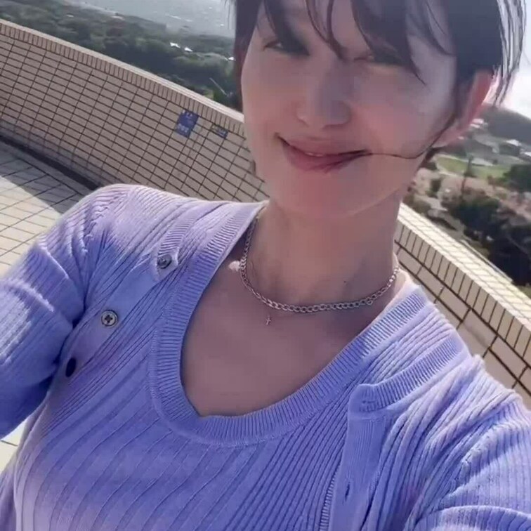 展望台からの景色忘れ物🌏前からのアングルも惜しみなく🙇✨脱いだ下着はポケットに入れてちゃんと持ち帰りました！