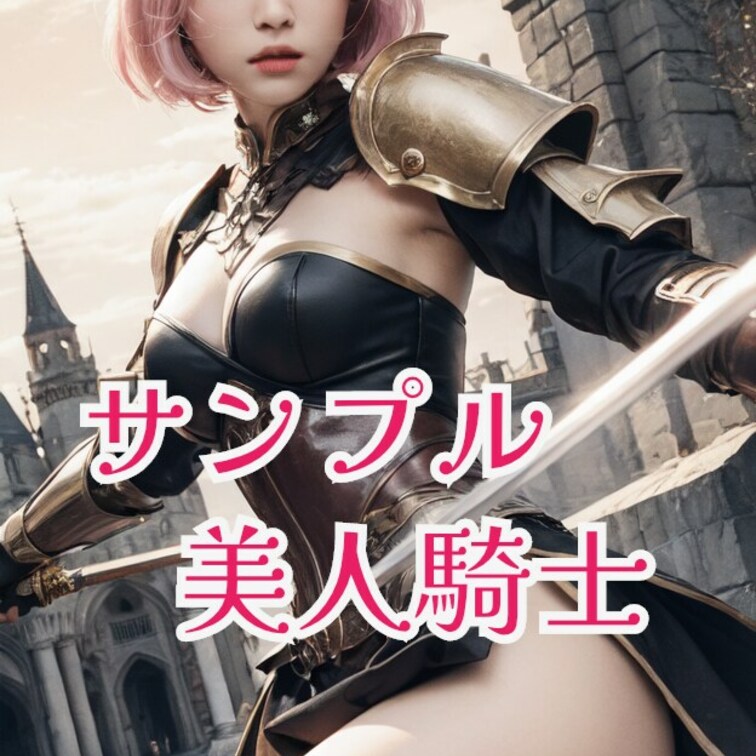 チップ1200円にて。
美人騎士画像13枚。