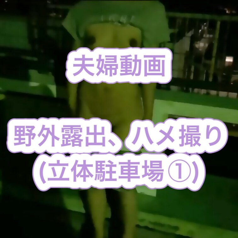 駐車場の屋上で露出した時の動画です。

真夜中に○○○達を寝かしつけ、服を脱いで営むために本来車を駐車する立体駐車場