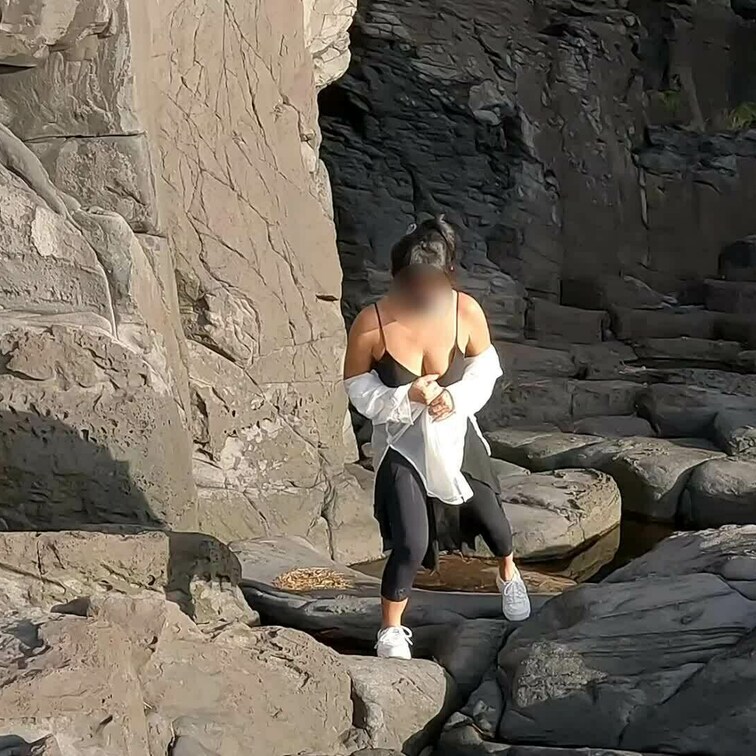 【大淀小淀トレッキング編】※※
天気の良い朝は綺麗な景色を見て元気チャージ🎶
山道を抜け磯に出てみたら釣りを楽しむ方