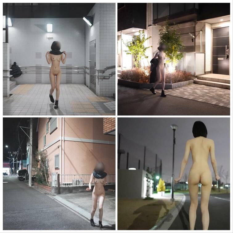 32弾　19分44秒
夜だけど人が居そうな明るい場所を選んだり、住宅街とか公園をお散歩してきました☺️