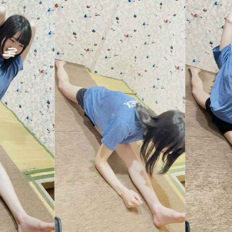 前後開脚~💛なぜ脱ぐ必要があるの…??