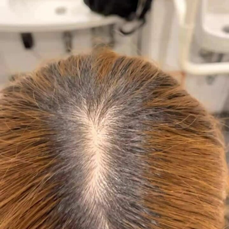 分け目堪能😍