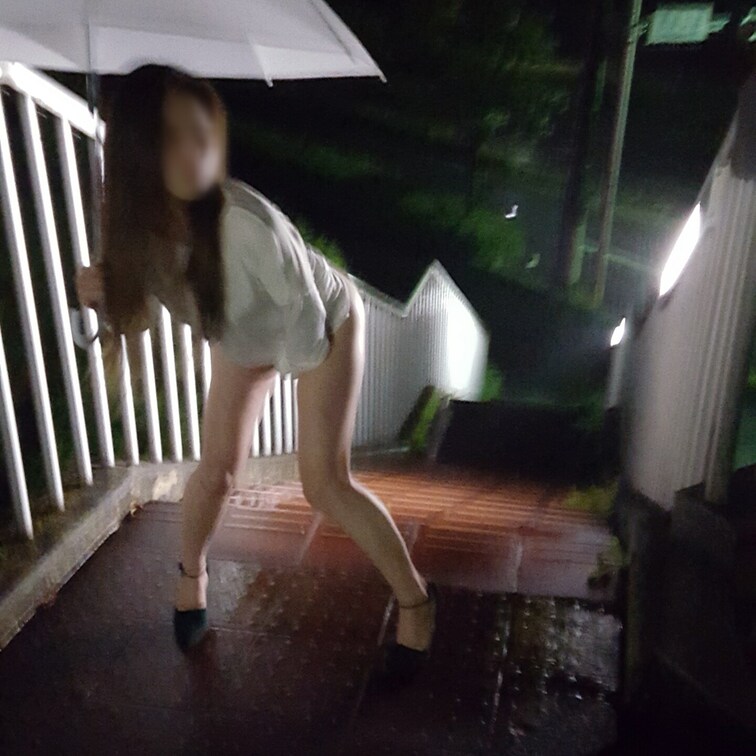 雨のお散歩1