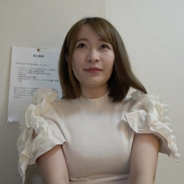 【独占配信】天然Gカップのあの美容部員のまどかさんがメンズエステデビュー！小悪魔チックに攻めてくるまどかさんを押し倒して