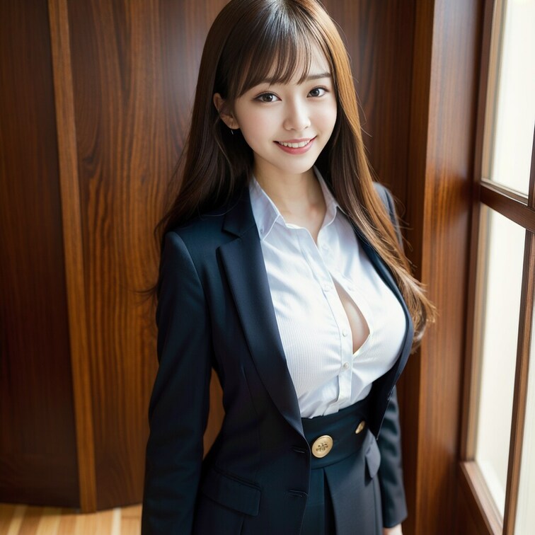【無料サンプル】巨乳OLがだんだん脱いでいきますよ。