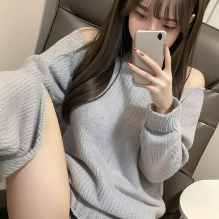 自撮り～！！！
みんな見て！