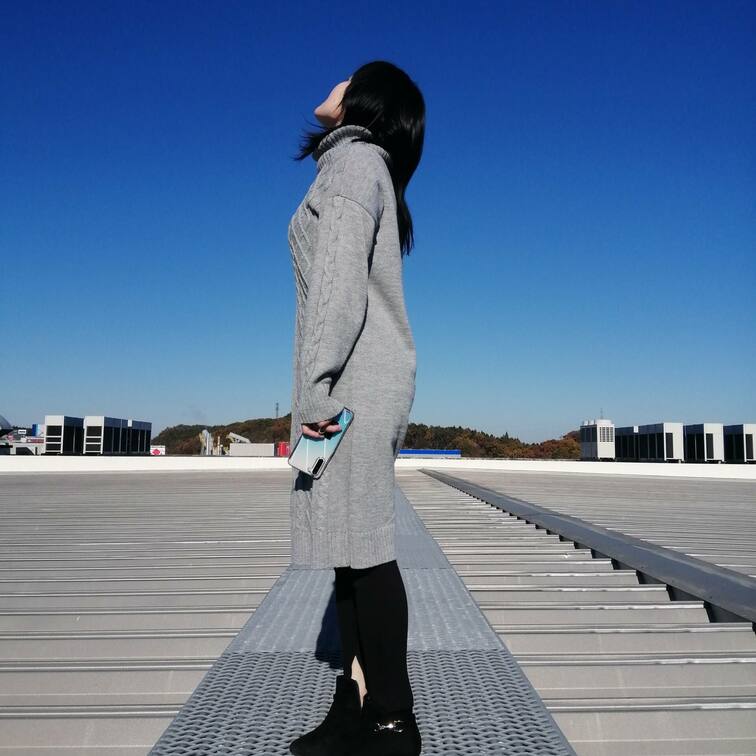 凄い空が高い日です(^^)