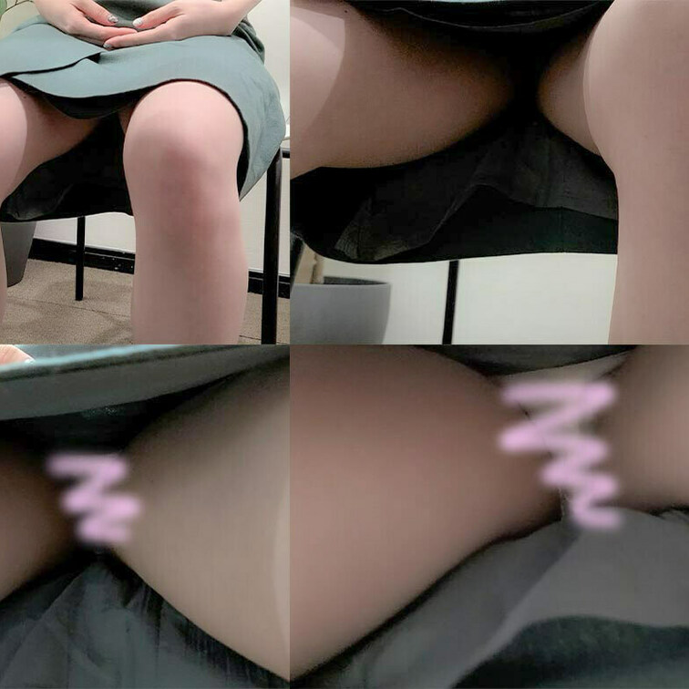 今日は潜り込んで沢山パンチラを紹介します。

なんか、純白のパンツが、、、
食い込んでません？？？

若干暗め