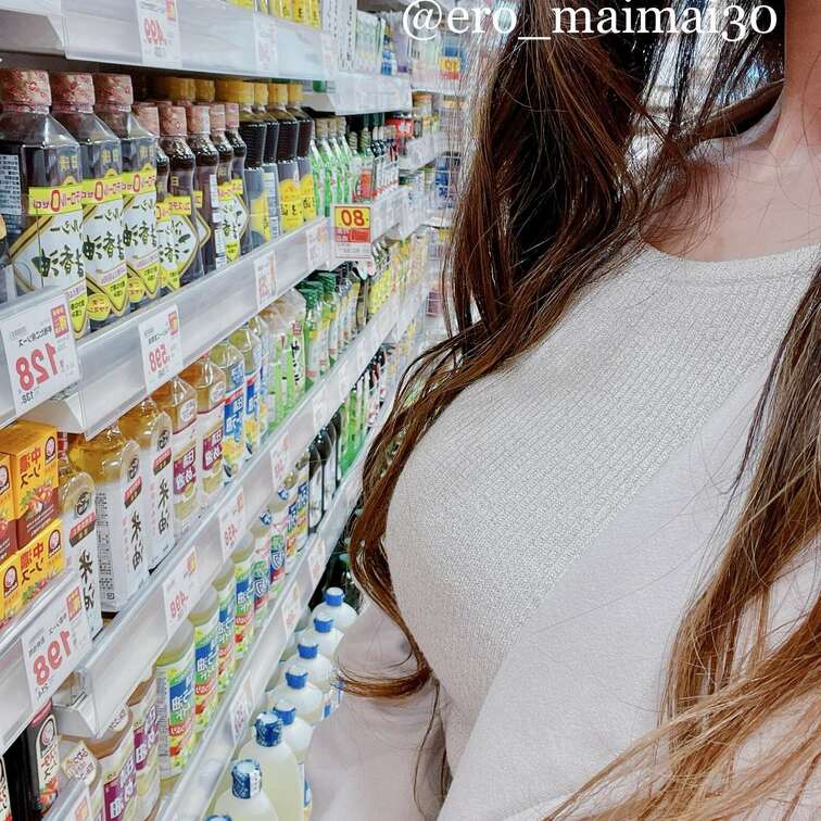 お買い物中のまいさん