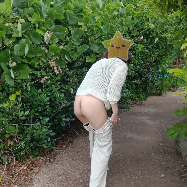 外でしちゃいました💖③