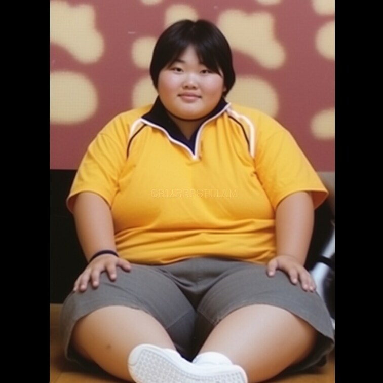まんまるな女子バレー部員