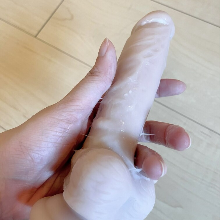 使ったやーつ　自分でも恥ずかしいくらい白いのいっぱい付いてた🥺