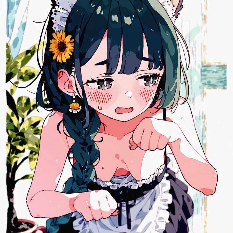 せ、せーの、にゃ〜ん…💕
はあ？！なんでみんなやらないんですかっ？！
ﾀﾞﾏｻﾚﾀｰ😖 

※線修正バージョン