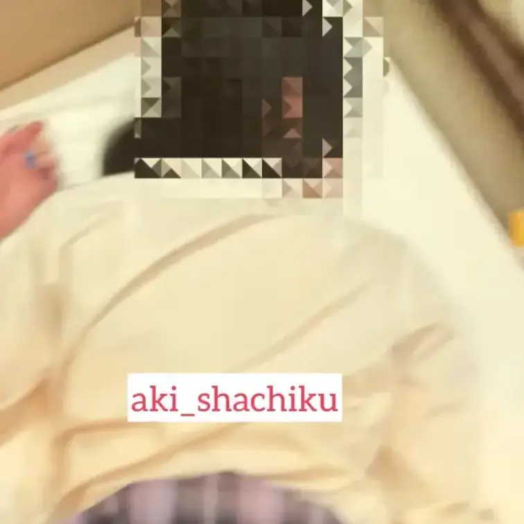 制服コスで後ろから❤️