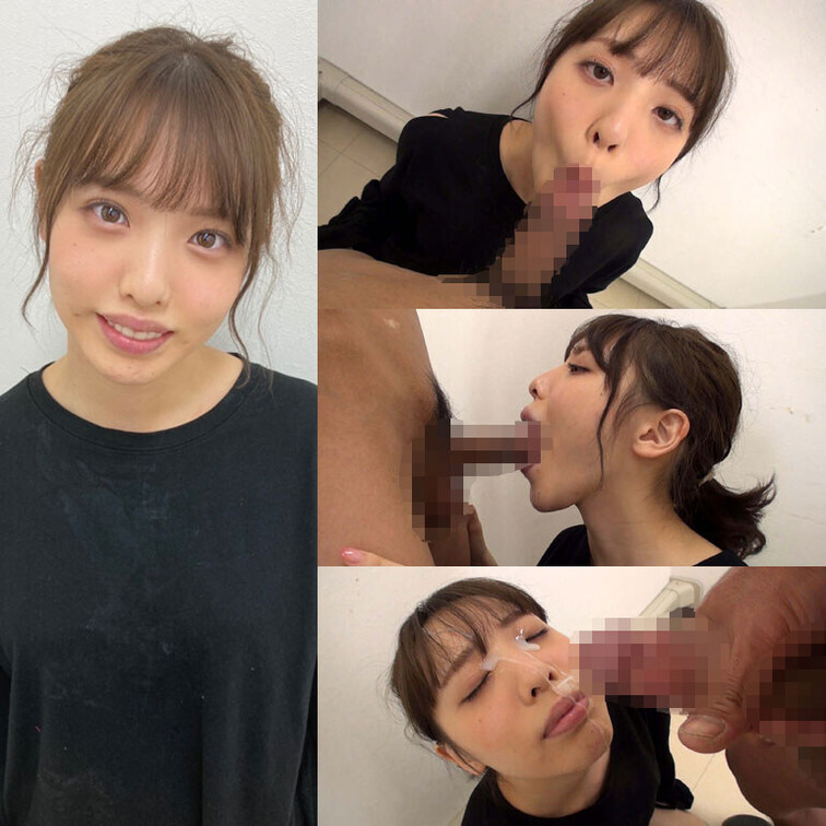 個撮)【おねだり顔射】ゆるふわ系女子!【バキュームフェラ顔&丸呑みピストン】ナチュラルな優しいお顔に濃厚ザーメンぶっかけ