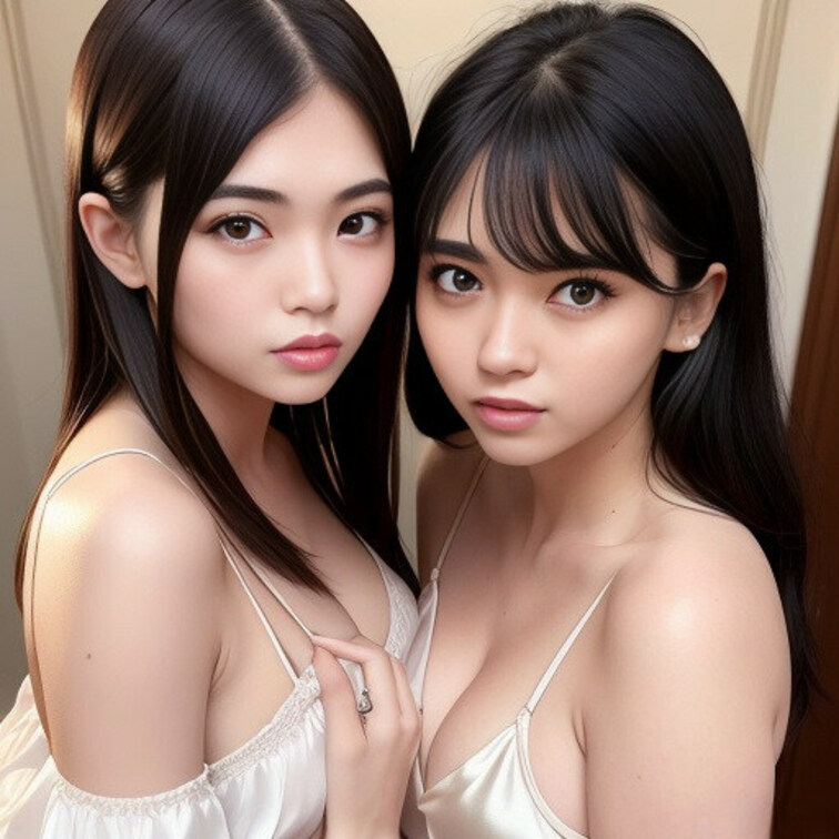 二人の女の子が…💖皆さんはどっちが好みですか？

えちえちプランでスタンプ無し限定画像を5枚投稿しています！気になっ