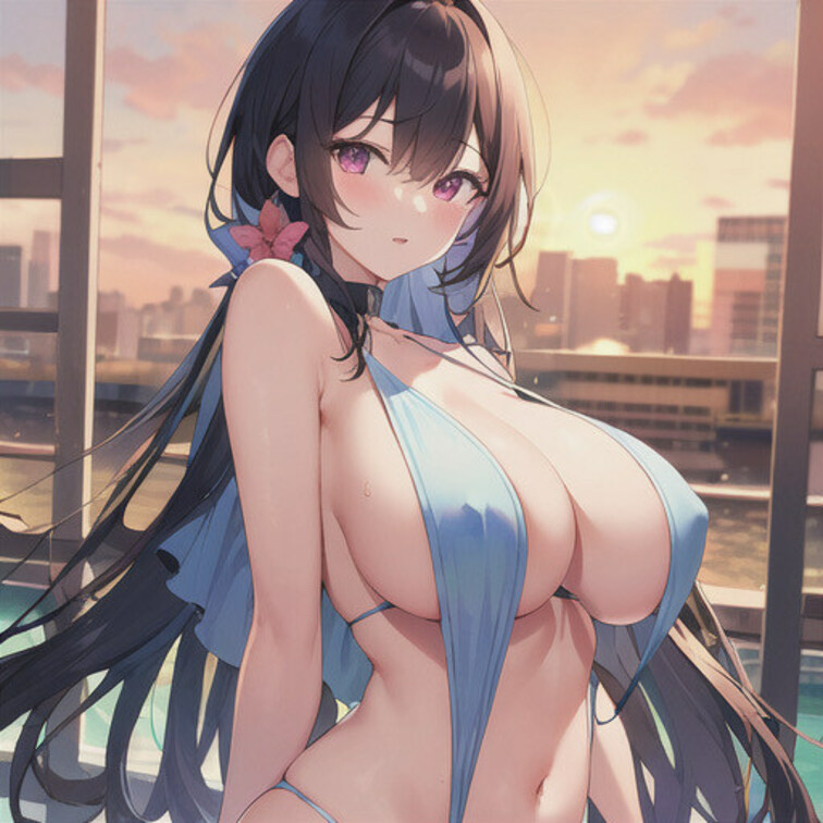 爆乳水着ちゃん
