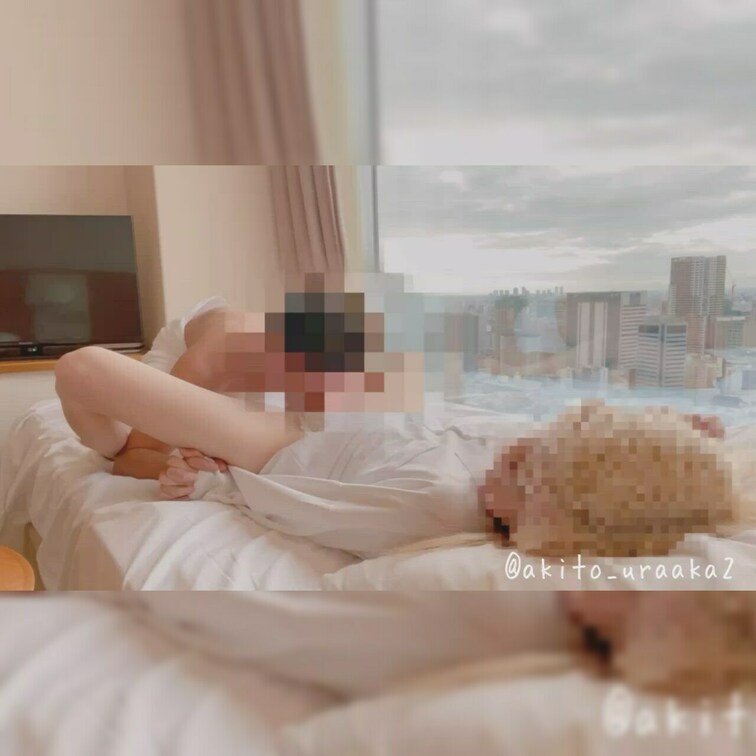 フォームからお誘い頂いた 白ギャル美人キャバ嬢が出勤前にイキすぎ🐳