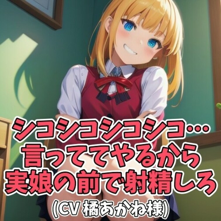 ひたすら「しーこしーこ」と言い続ける実○○○。
それを聞いたパパは我慢できなくなって
オナニーをはじめてしまう。
