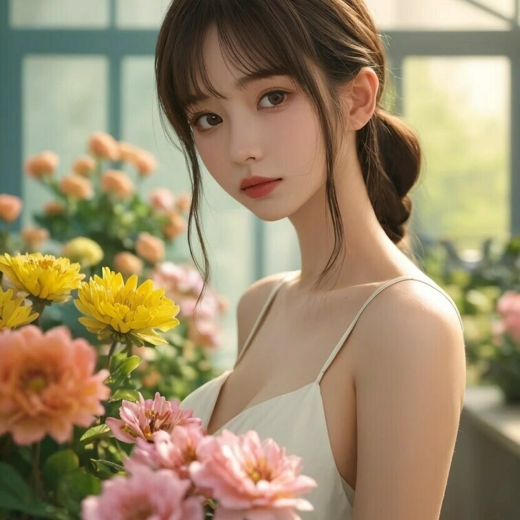 華と美女