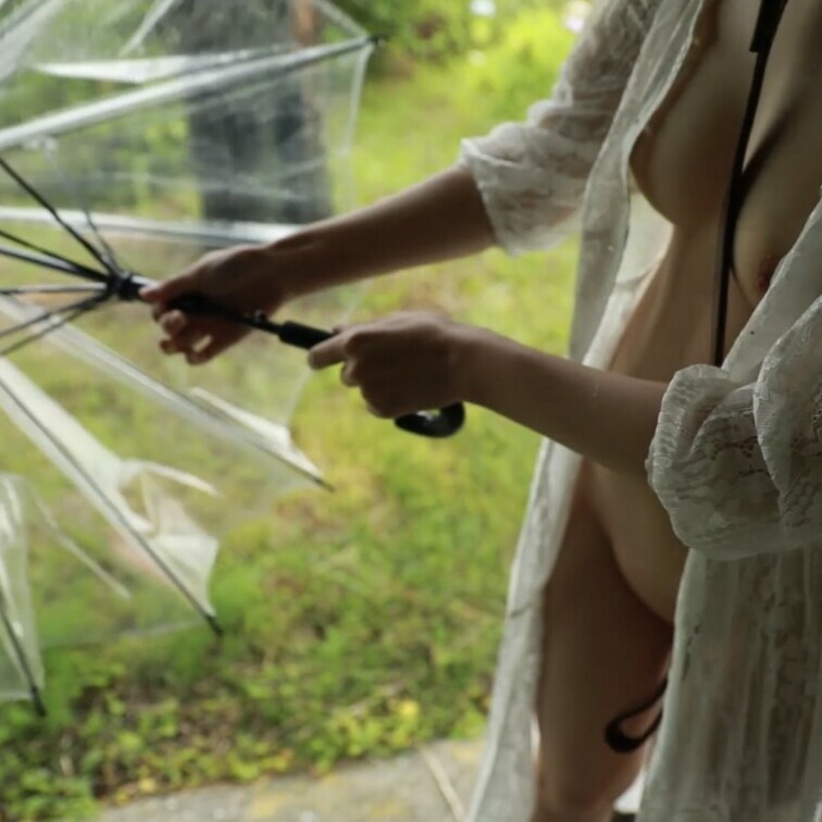 雨な日でも脱ぎますよ？☺️