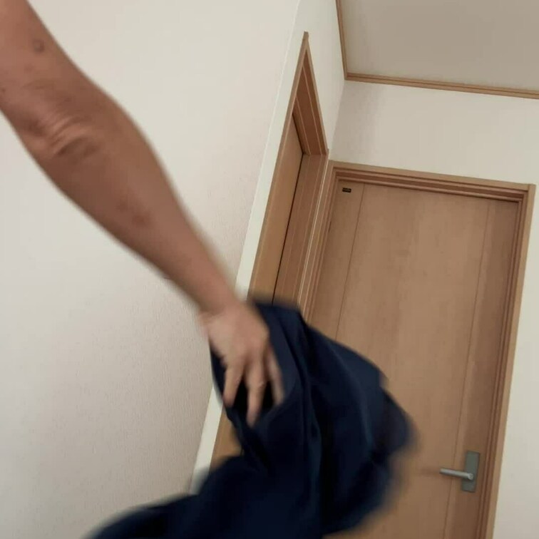 引き締まった背中