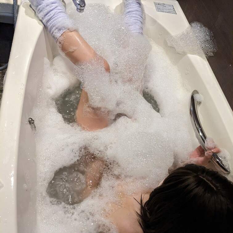 あいりとお風呂♨