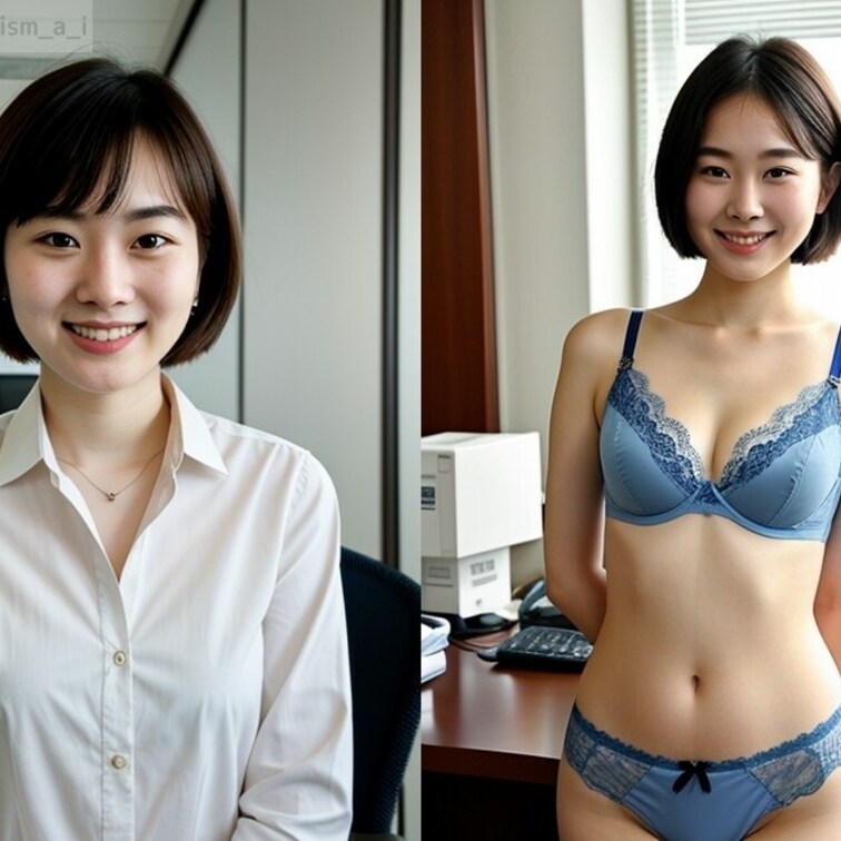 生成○○○で作成した素人美女の写真を投稿します。