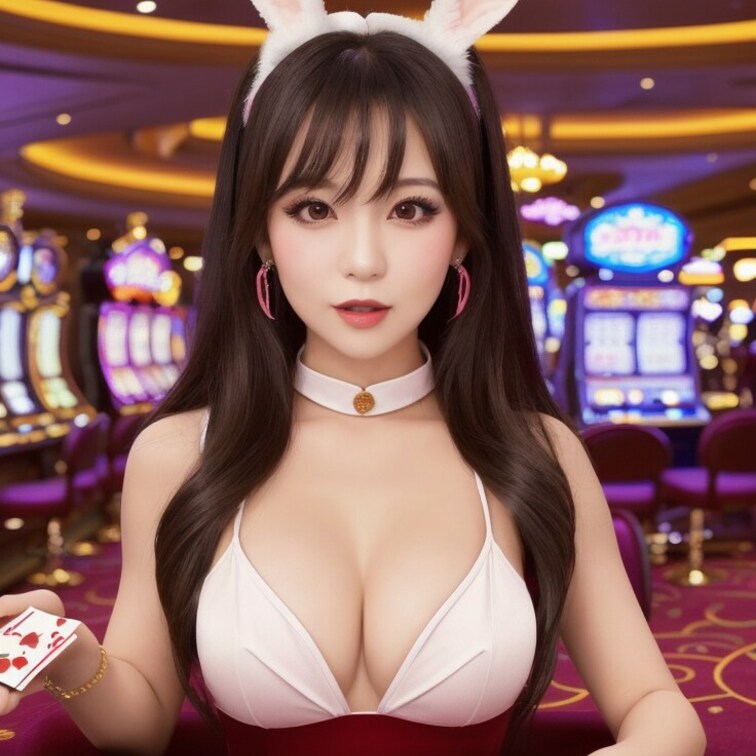 カジノでバニーガールが？