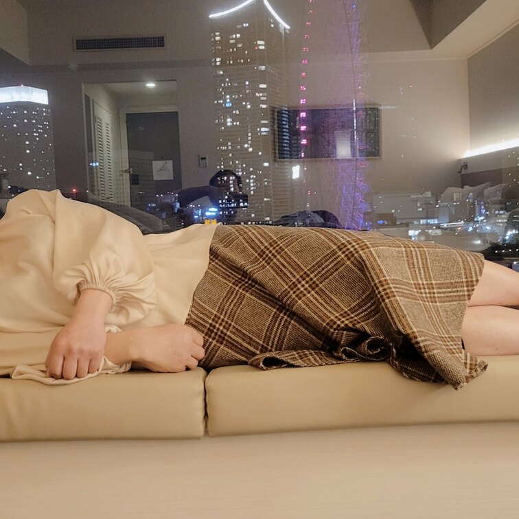 こんにちは(^_-)-☆

夜景のきれいな場所での撮影でした✨
外から見えたかな？（笑）