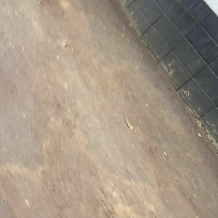 SMホテルの外で露撮していたら車が通り見られてしまった💦その後その男性が歩いて見に来たのでパンティプレゼントしちゃいまし