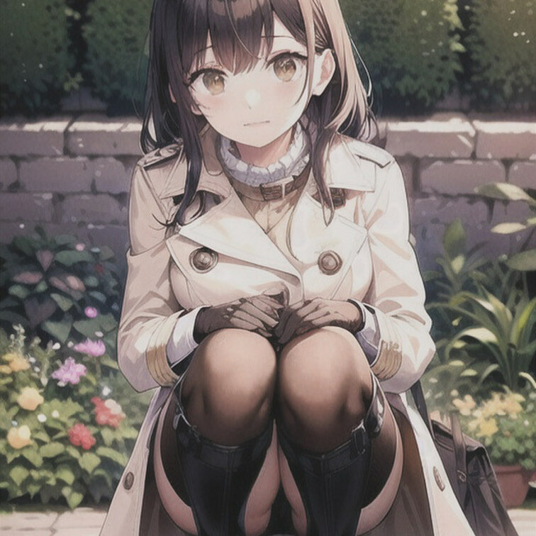 『ん?どこ見てるの?』