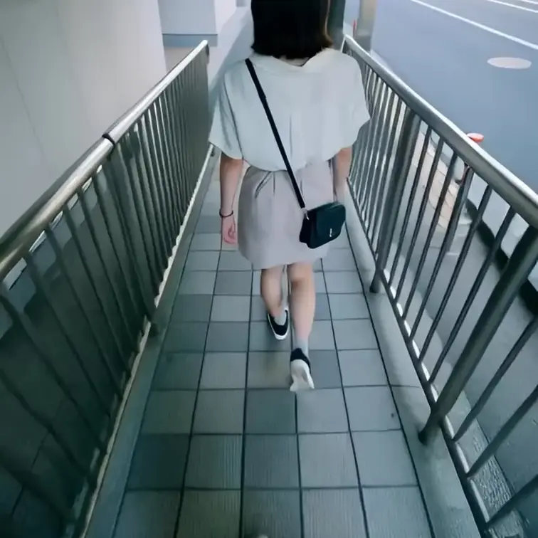 盗撮めくり動画
今回のターゲットは20代のカジュアルな女性です。
駅に向かうスカートの女の子を物色していたら見つけた