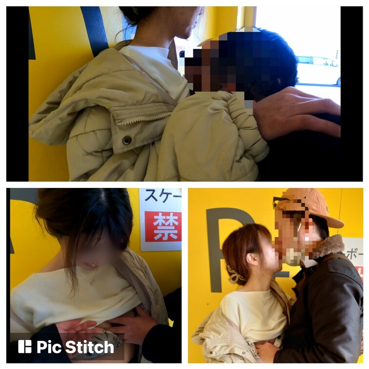 スレンダー人妻さんとのエレベーター〜公園ト○レへ移動して4P。画像サンプル　その1

まずは単独さん１人と合流。
