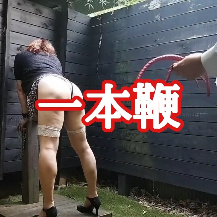 一本鞭の快感
叩かれたい巨乳OL
森の奥でカラスの鳴き声と
鞭の音が響く