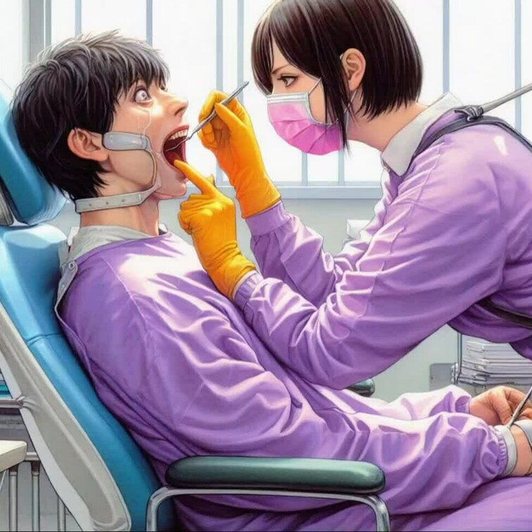 いい？これから抜歯するからね、麻○○○は無しよ。虫歯を放置したお仕置き