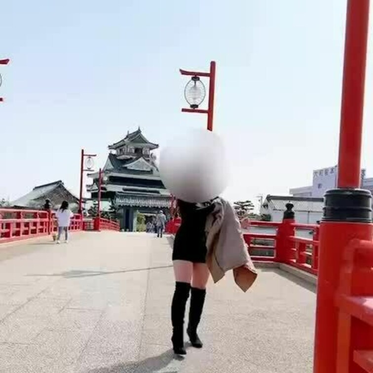 名古屋城はもちろん有名だけど
ここもいいよね☺️
青い空に赤い橋が映えて良き撮影スポゥトです