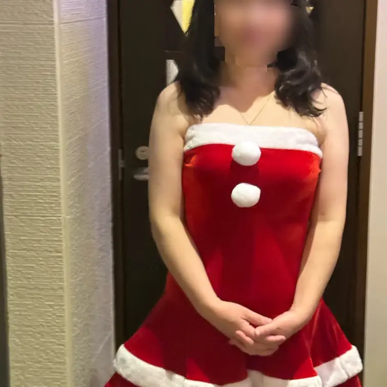 人妻ミニスカサンタです💕