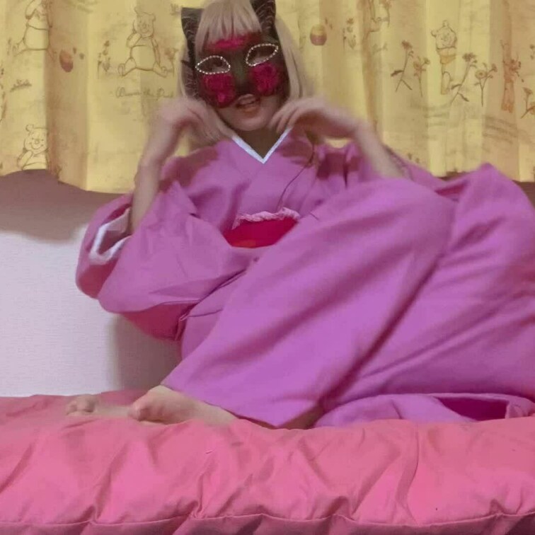 着物オナニーシリーズ♡👘
今回は電動歯ブラシ～♡
