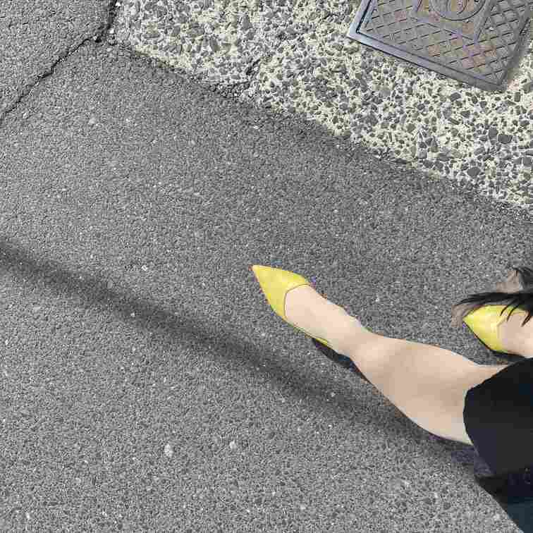 靴がすっぽ抜ける😥
まともに歩けなくて恥ずかしい