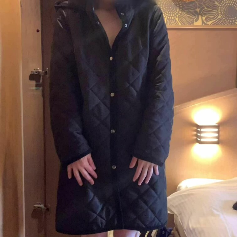 まだ肌寒かった時…この格好で待ち合わせ場所まで来ました😍