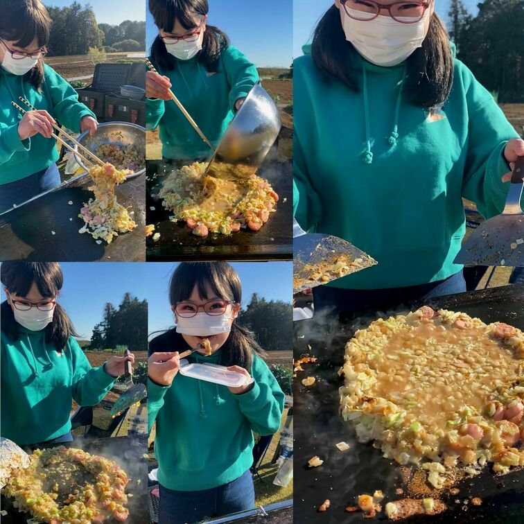 140_キャンプでもんじゃ焼き

【説明】
キャンプでもんじゃ焼きしたよ🥰
自分で焼くのは初めてなのでちょっとぎ