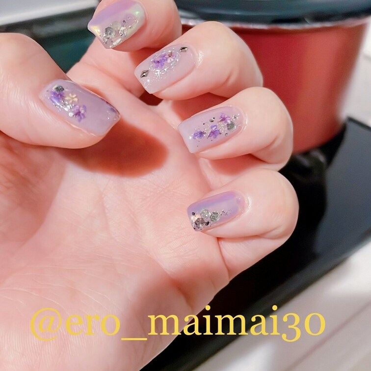 今日ネイル行ってきたんだ💕