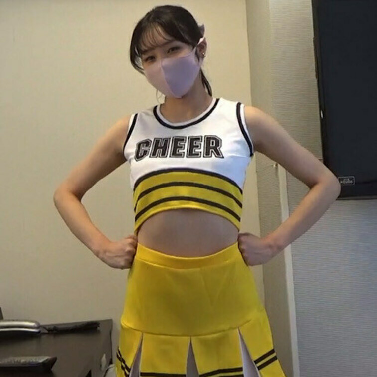ハロウィンのチアガールコス♥