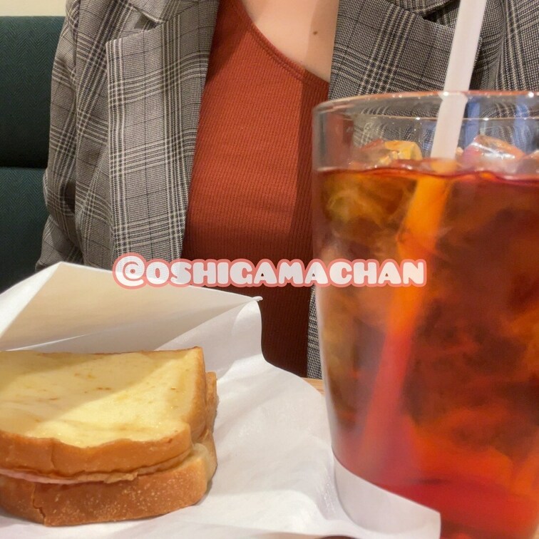 おはがま〜🤗
おにゃのことお泊まりデートしてモーニング🥯
幸せな朝☀️
