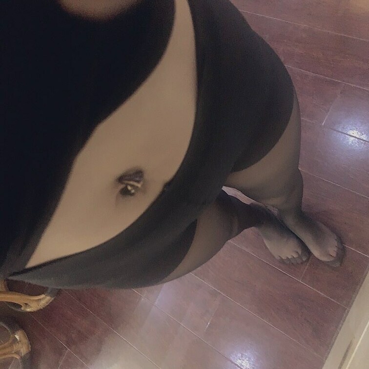 黒ストと脱いだの( ˶ ͡°- ͡°˶)