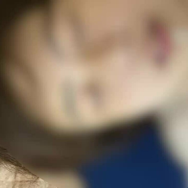 顔に出されて微笑むなっちゃん